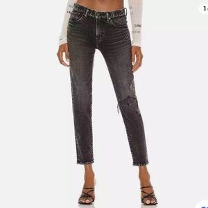 Moussy Lenwood Skinny Jeans in Vintage Black 27”
